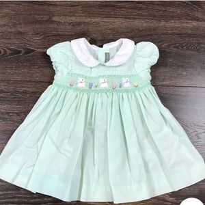 Easter dress baby  Mint Green Casual Dress